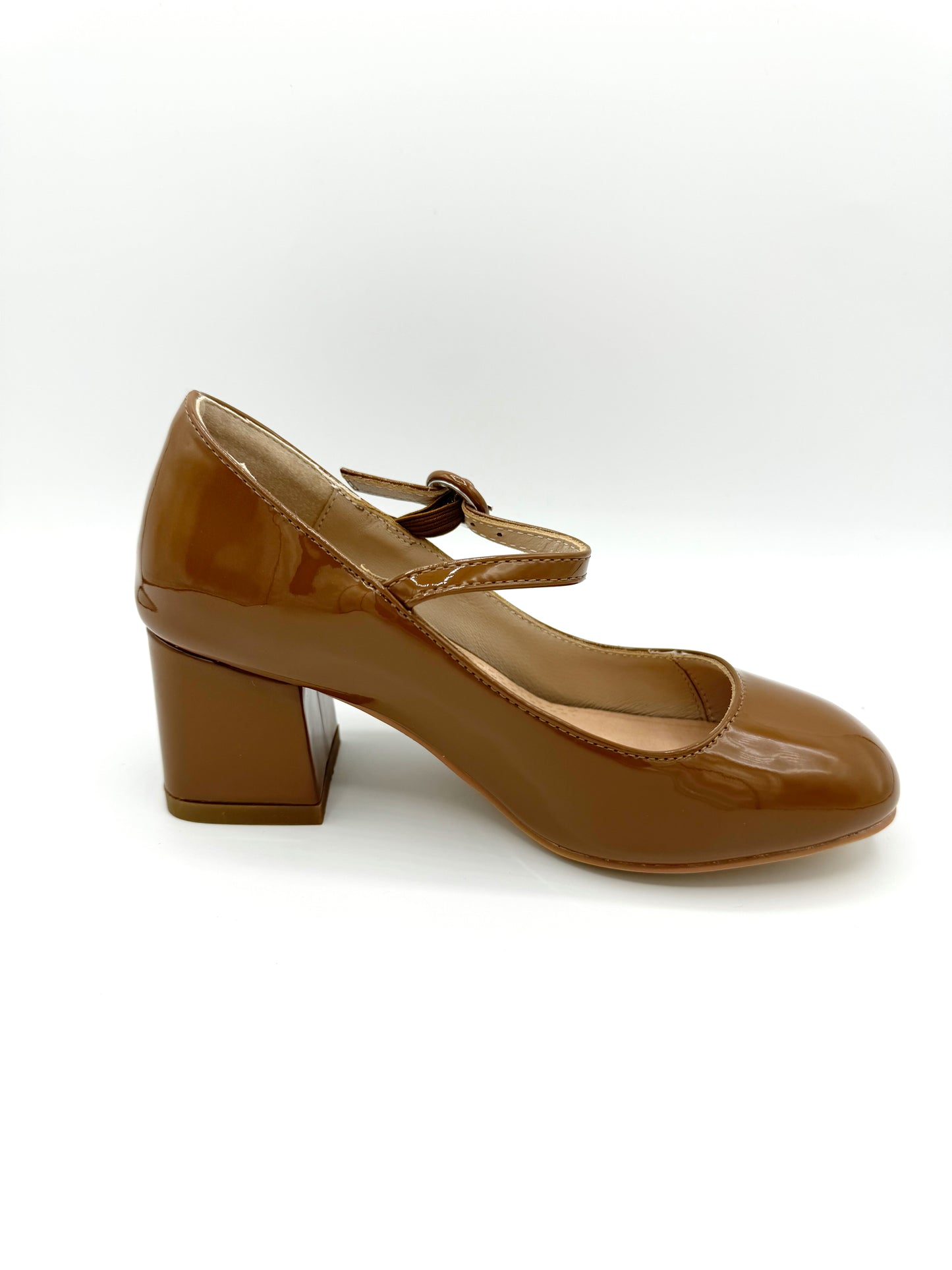 Mary Jane Heel - Cinnamon