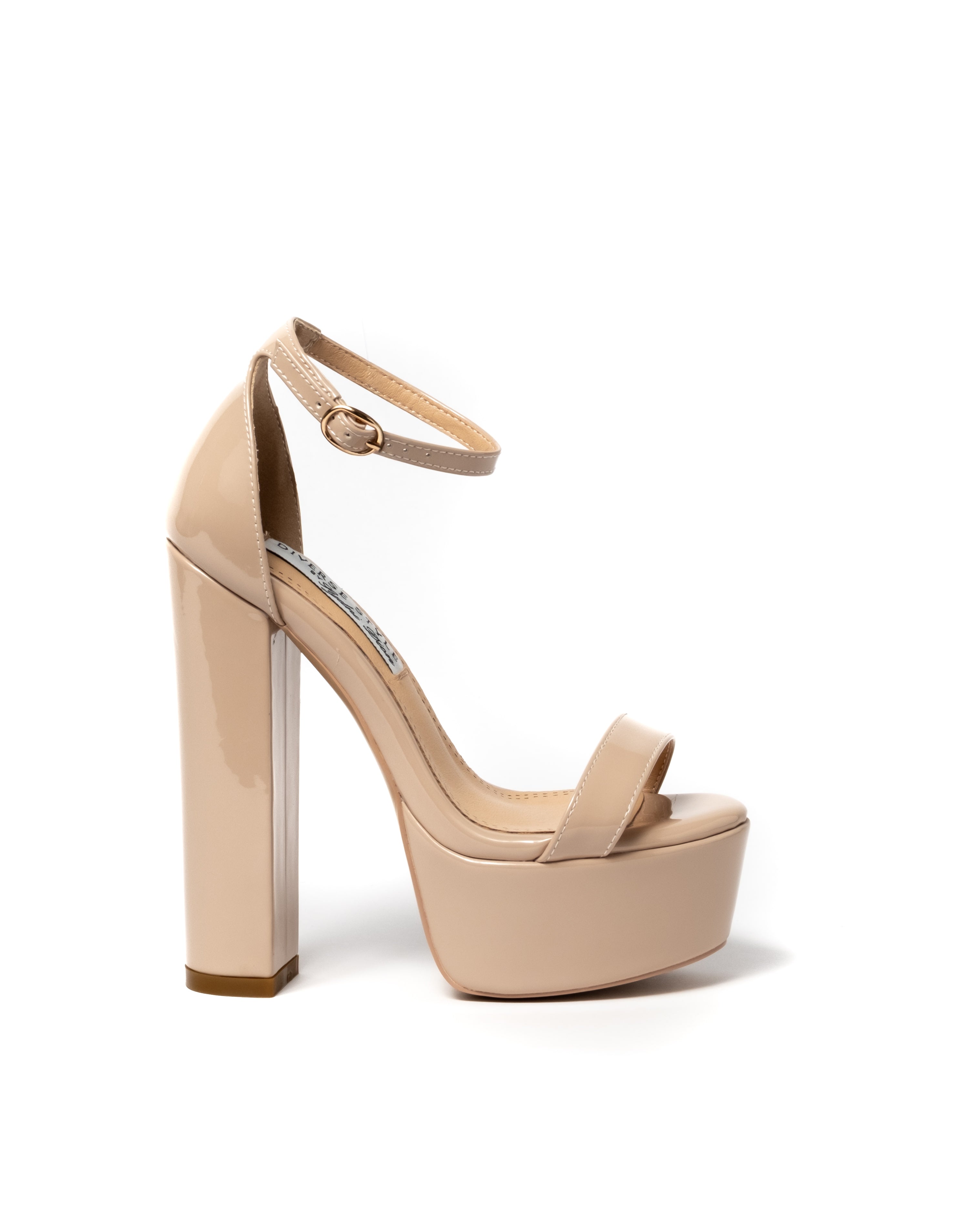 Jasmine - Cashew Patent Leather