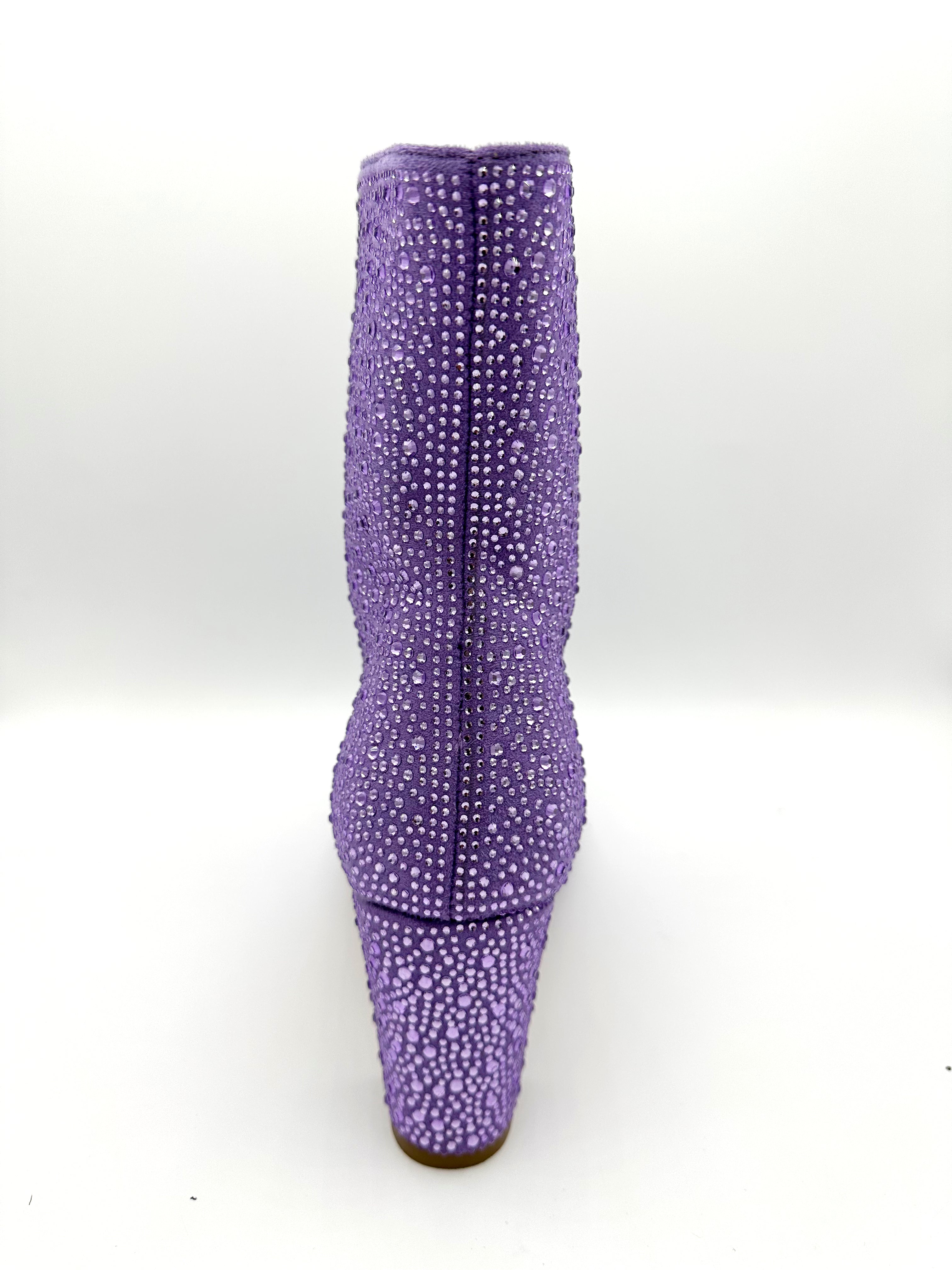 Sparkler Bootie - Lilac