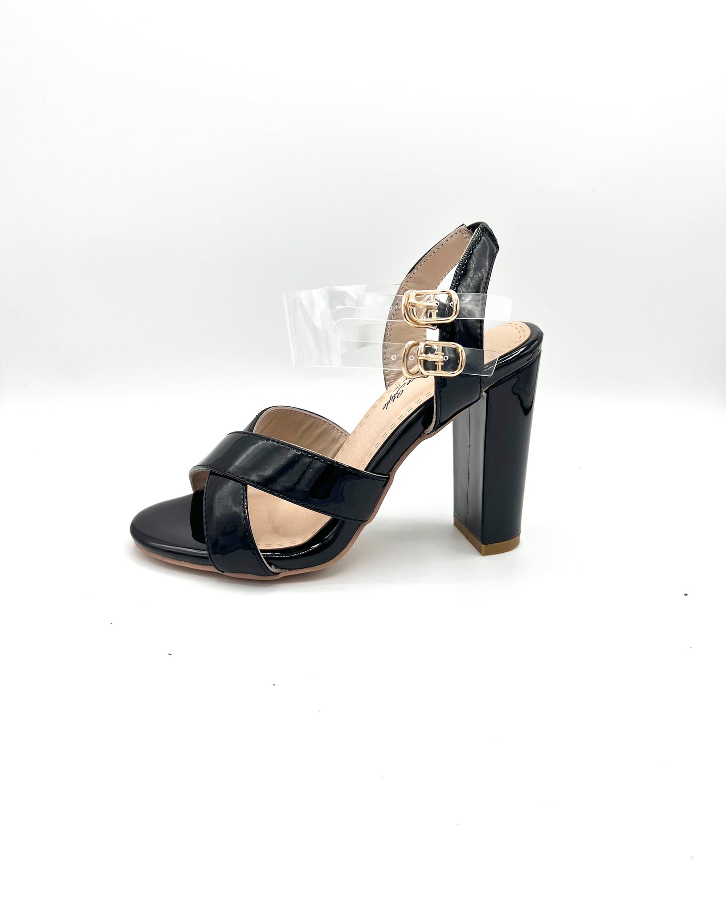 Low Chunky Heel - Onyx