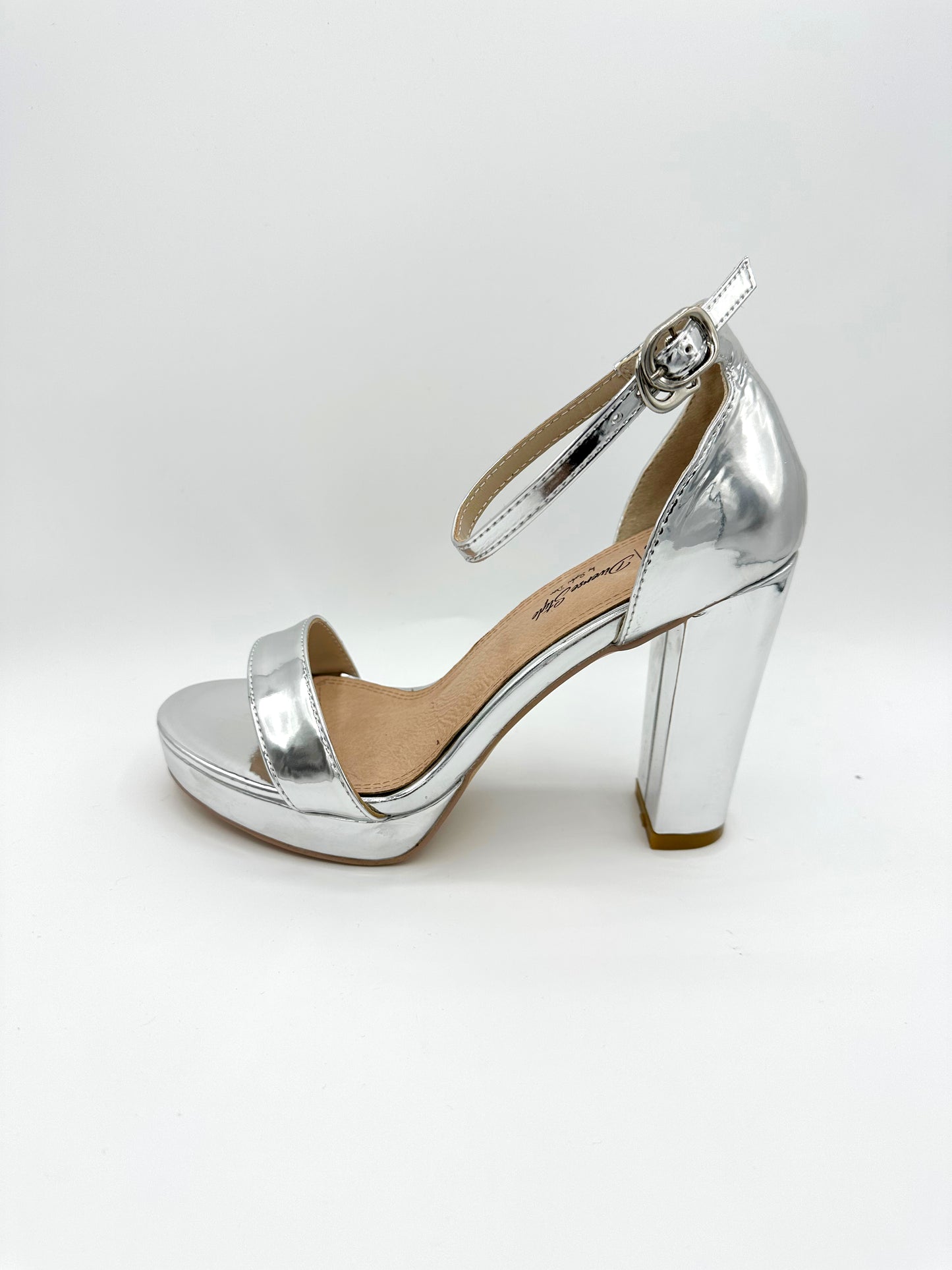 Sweetie Heel - Chrome Silver