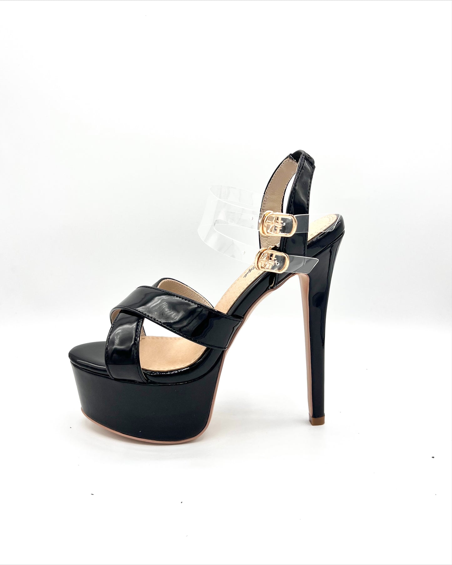 Platform Heel - Onyx
