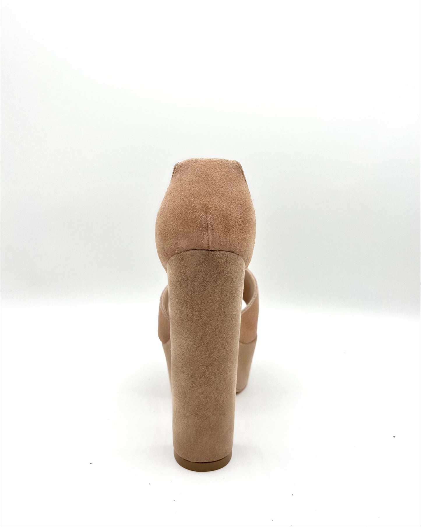 Platform Chunky Heel - Cashew