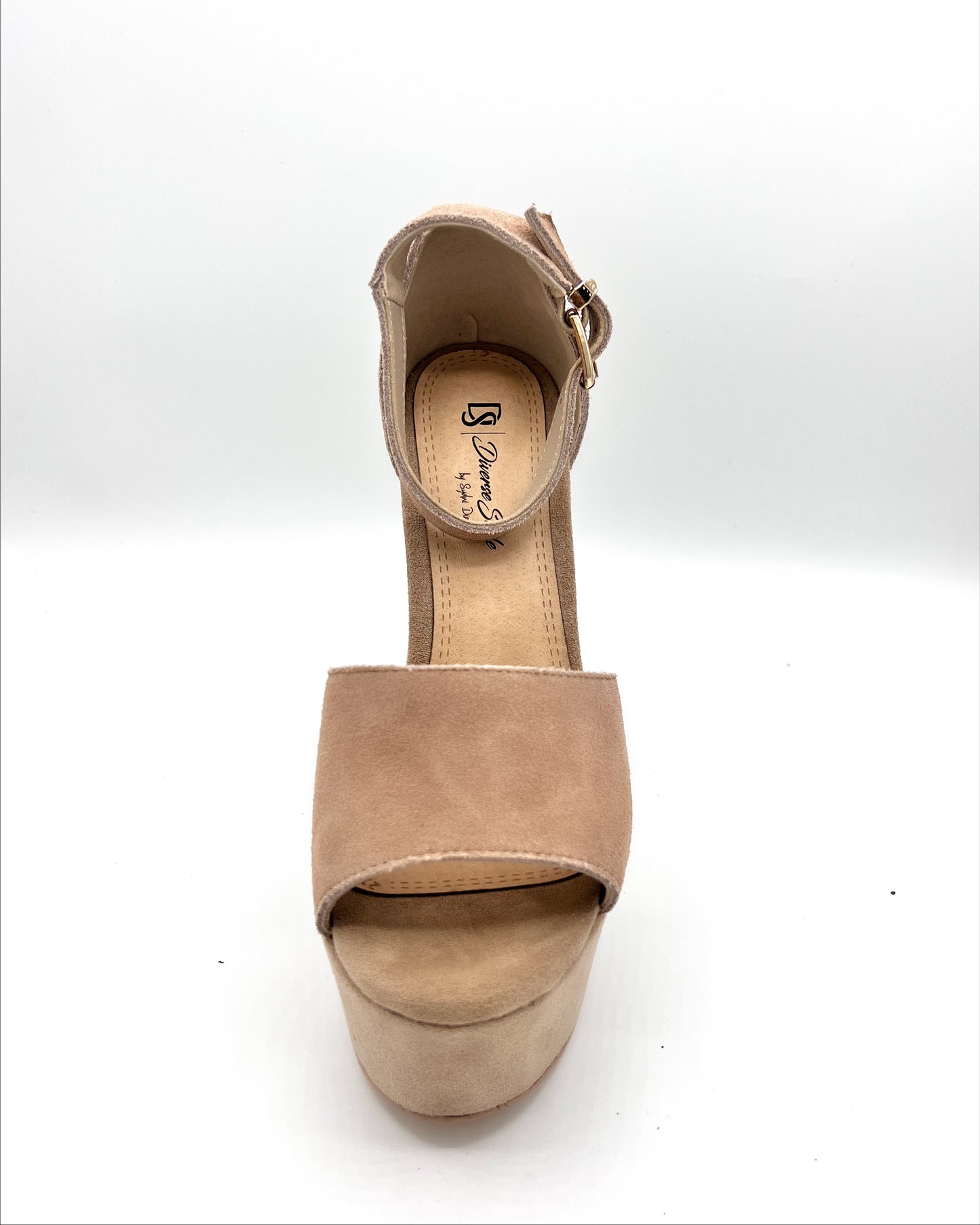 Platform Chunky Heel - Cashew