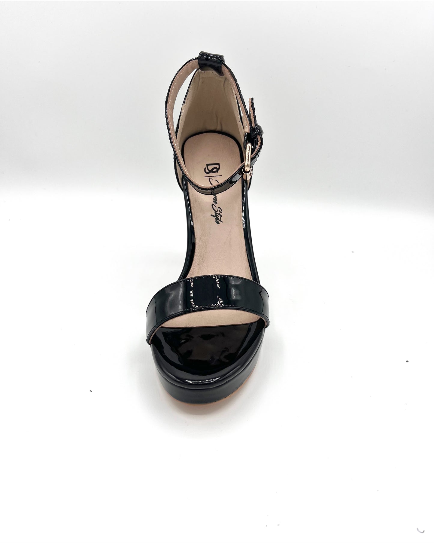 Classic Ankle Strap Heel - Onyx