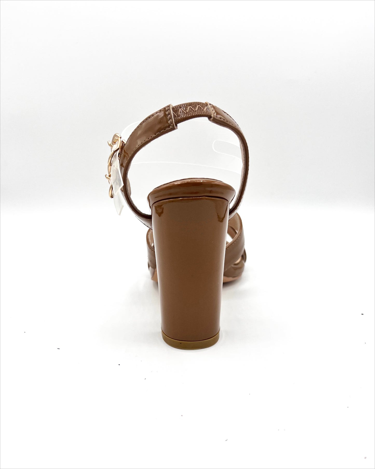 Low Chunky Heel - Cinnamon