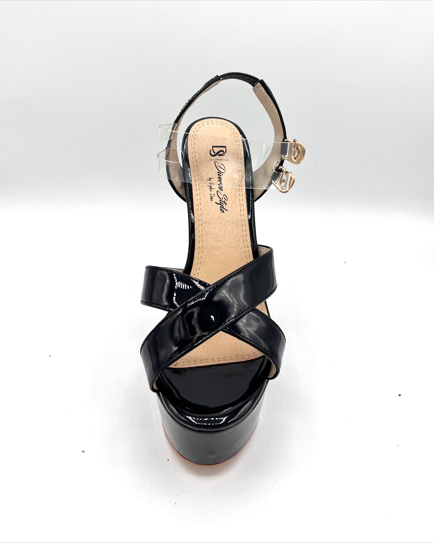 Platform Heel - Onyx