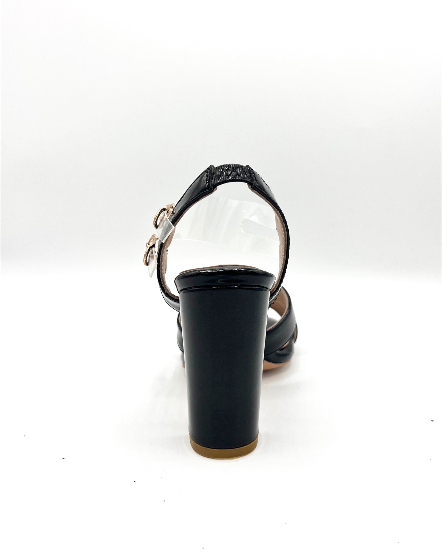 Low Chunky Heel - Onyx