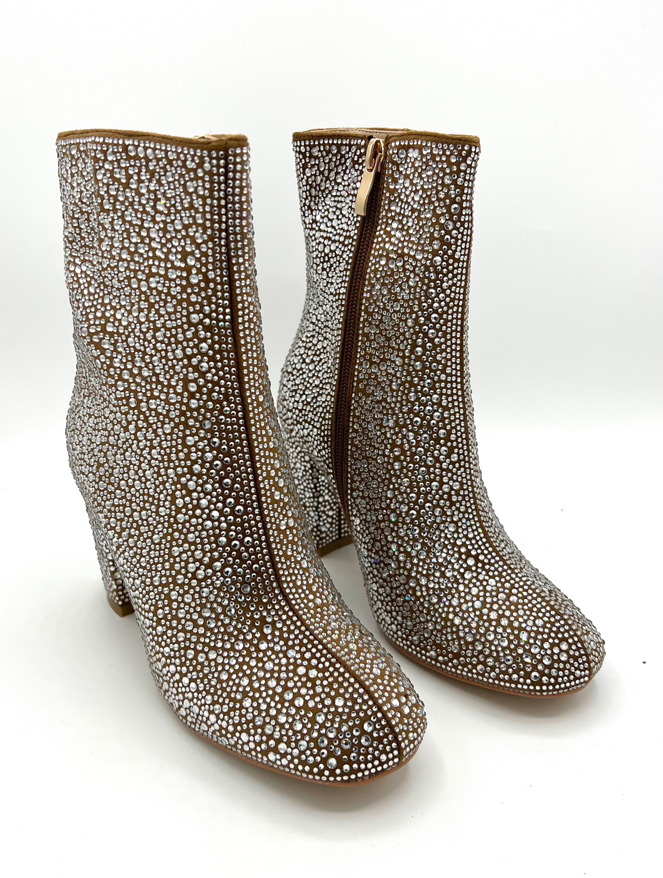 Sparkler Bootie - Silver