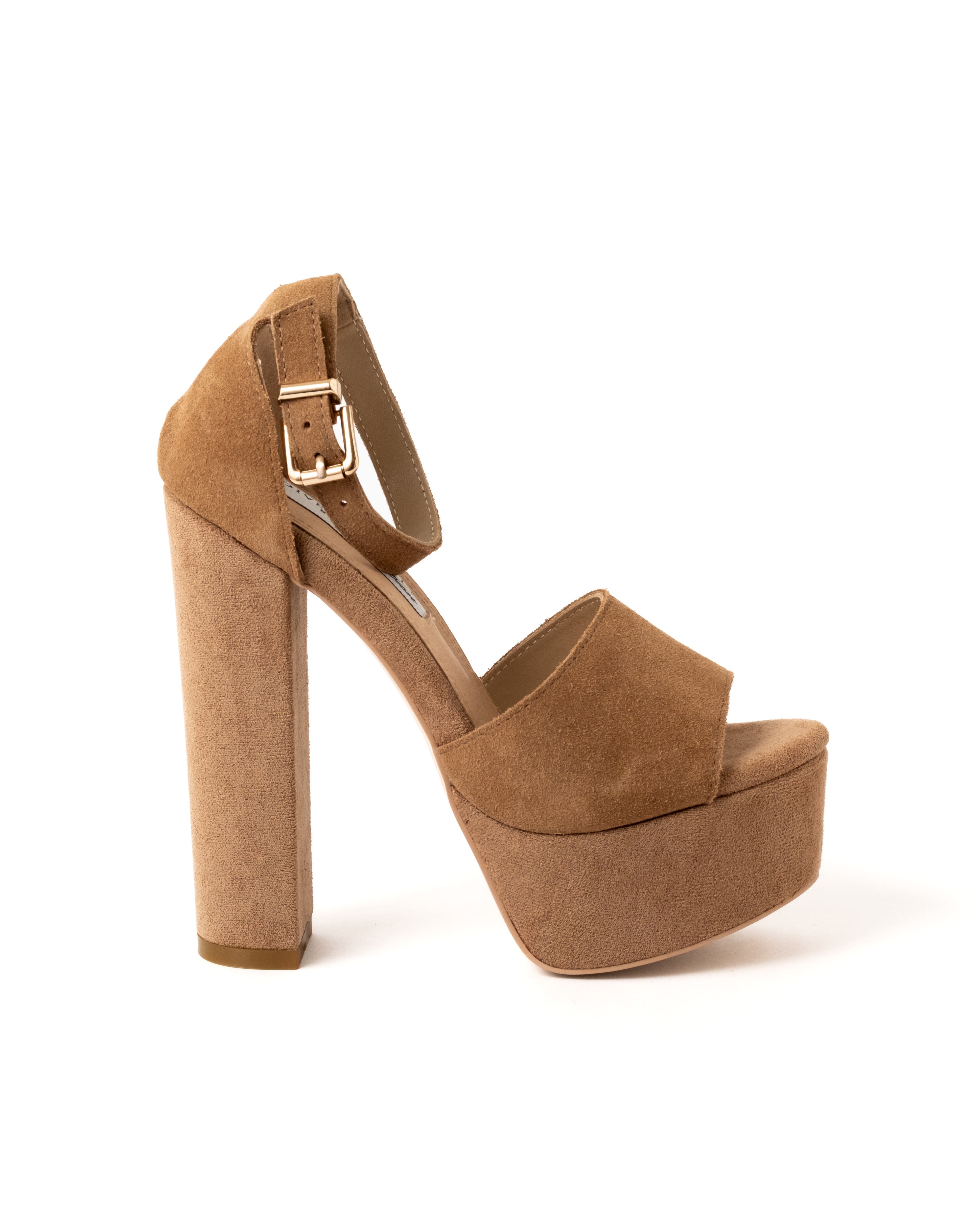Platform Chunky Heel - Oatmeal
