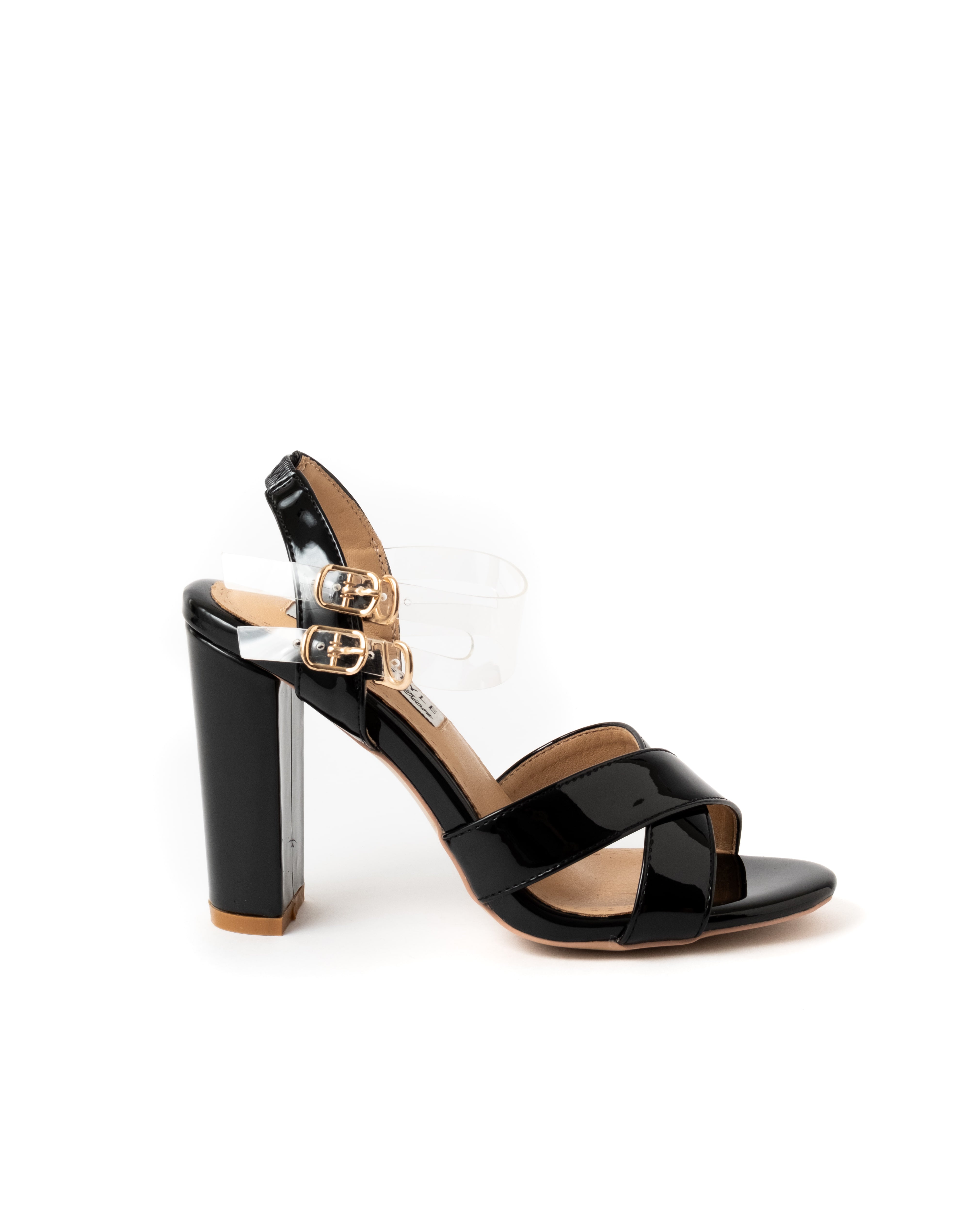 Low Chunky Heel - Onyx