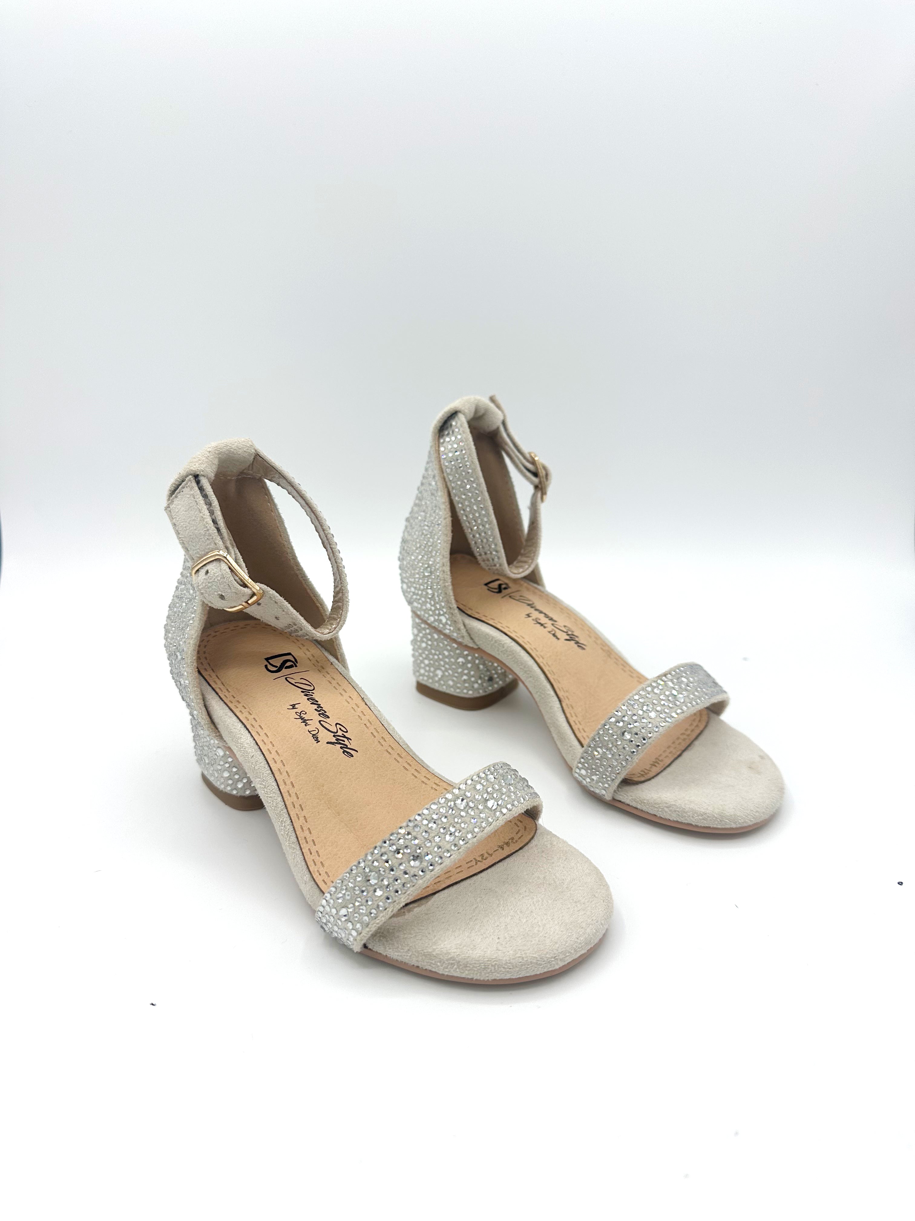 Sparkler Cinderella Heel - Crystal