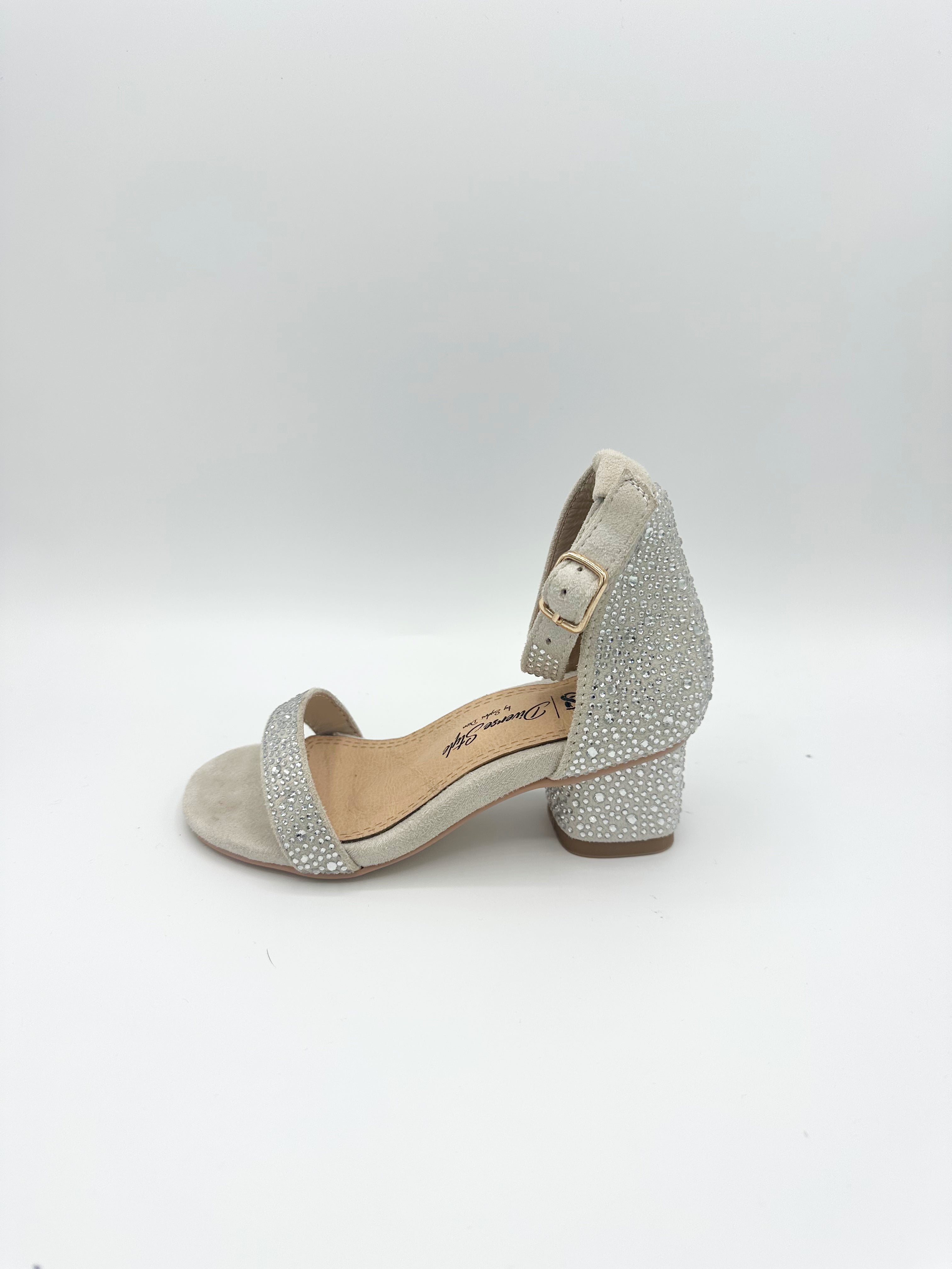 Sparkler Cinderella Heel - Crystal
