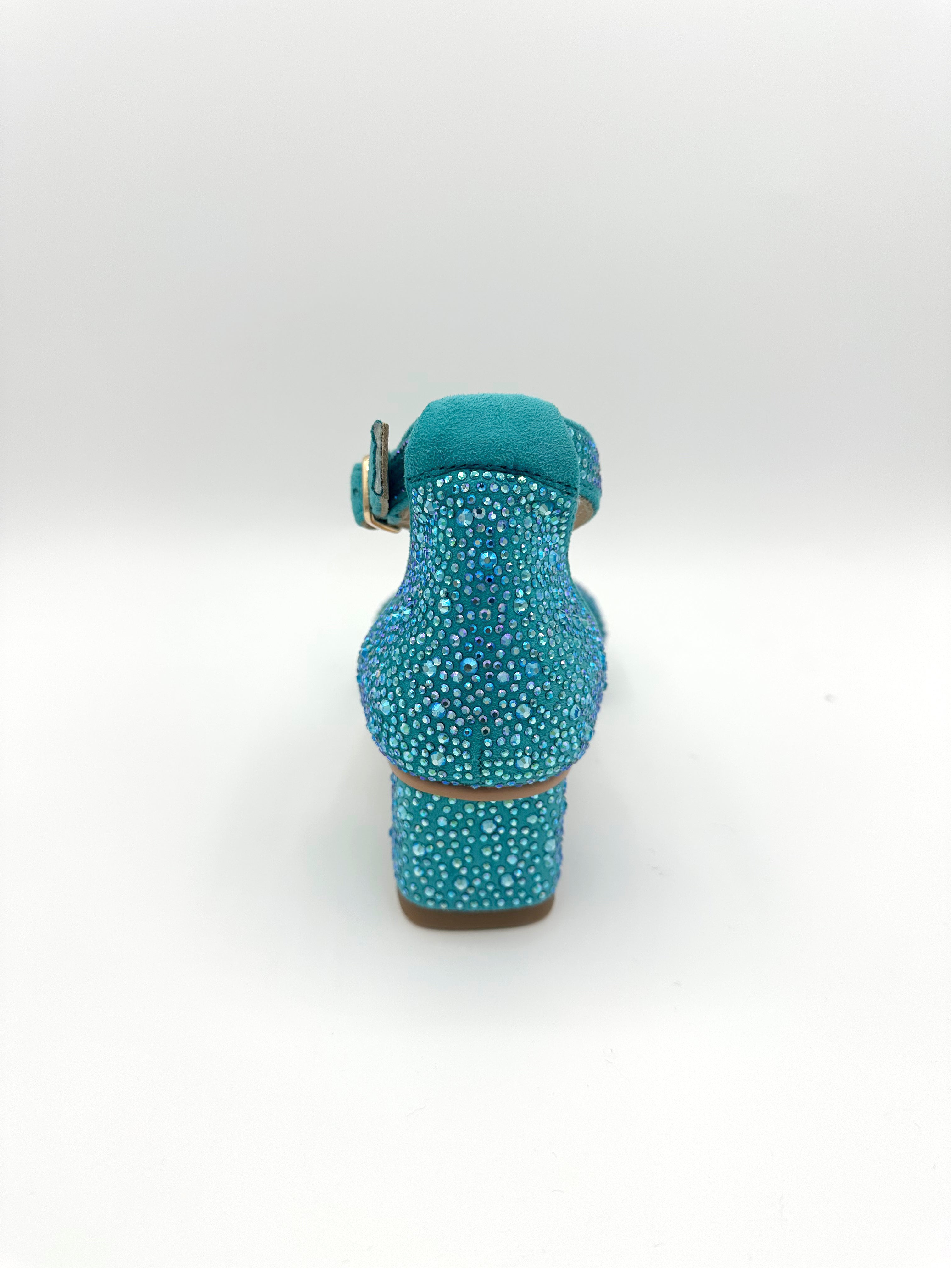 Sparkler Cinderella Heel - Teal