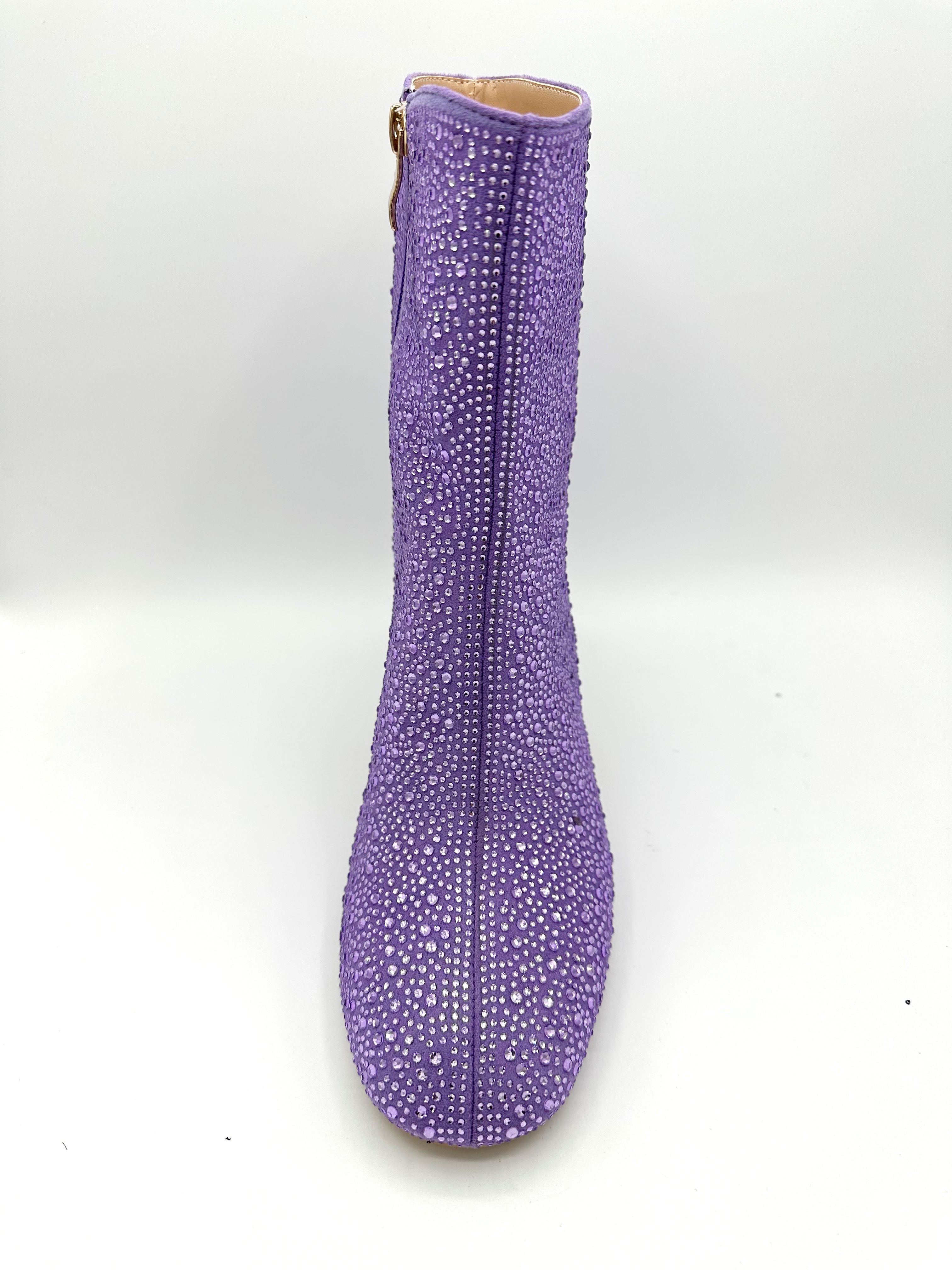 Sparkler Bootie - Lilac