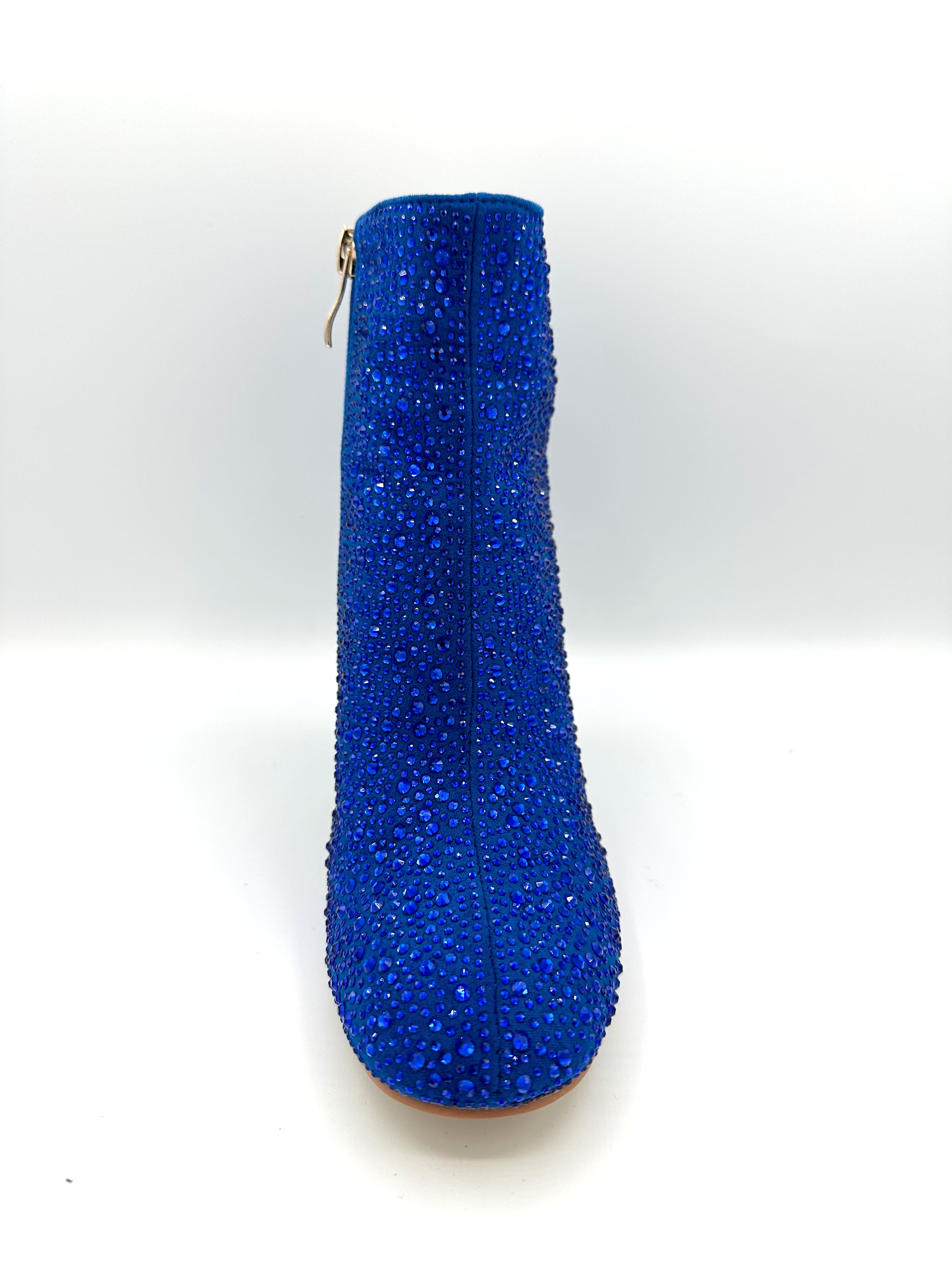 Sparkler Bootie - Royal Blue