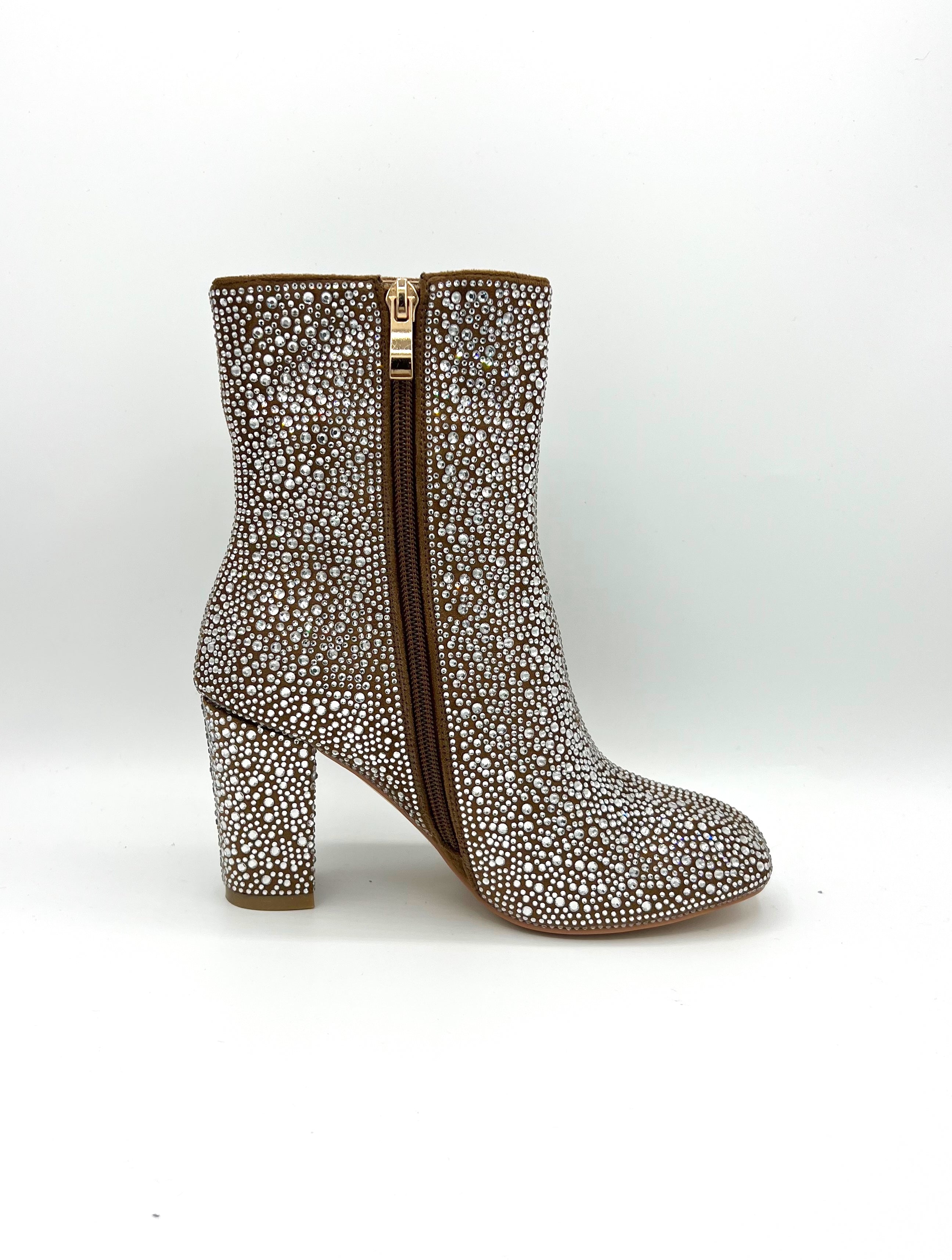 Sparkler Bootie - Silver