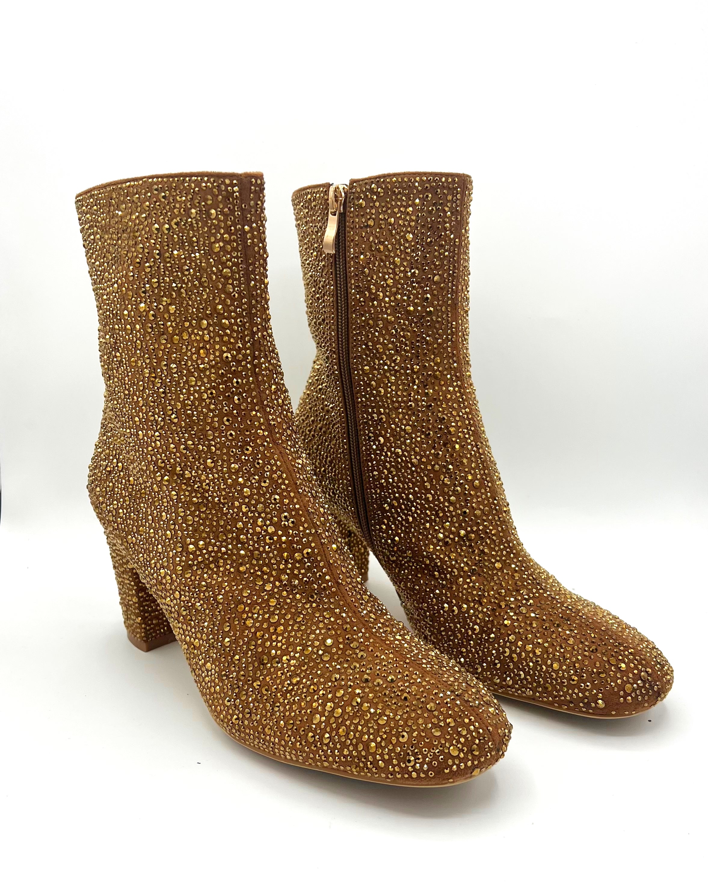 Gold bootie hotsell