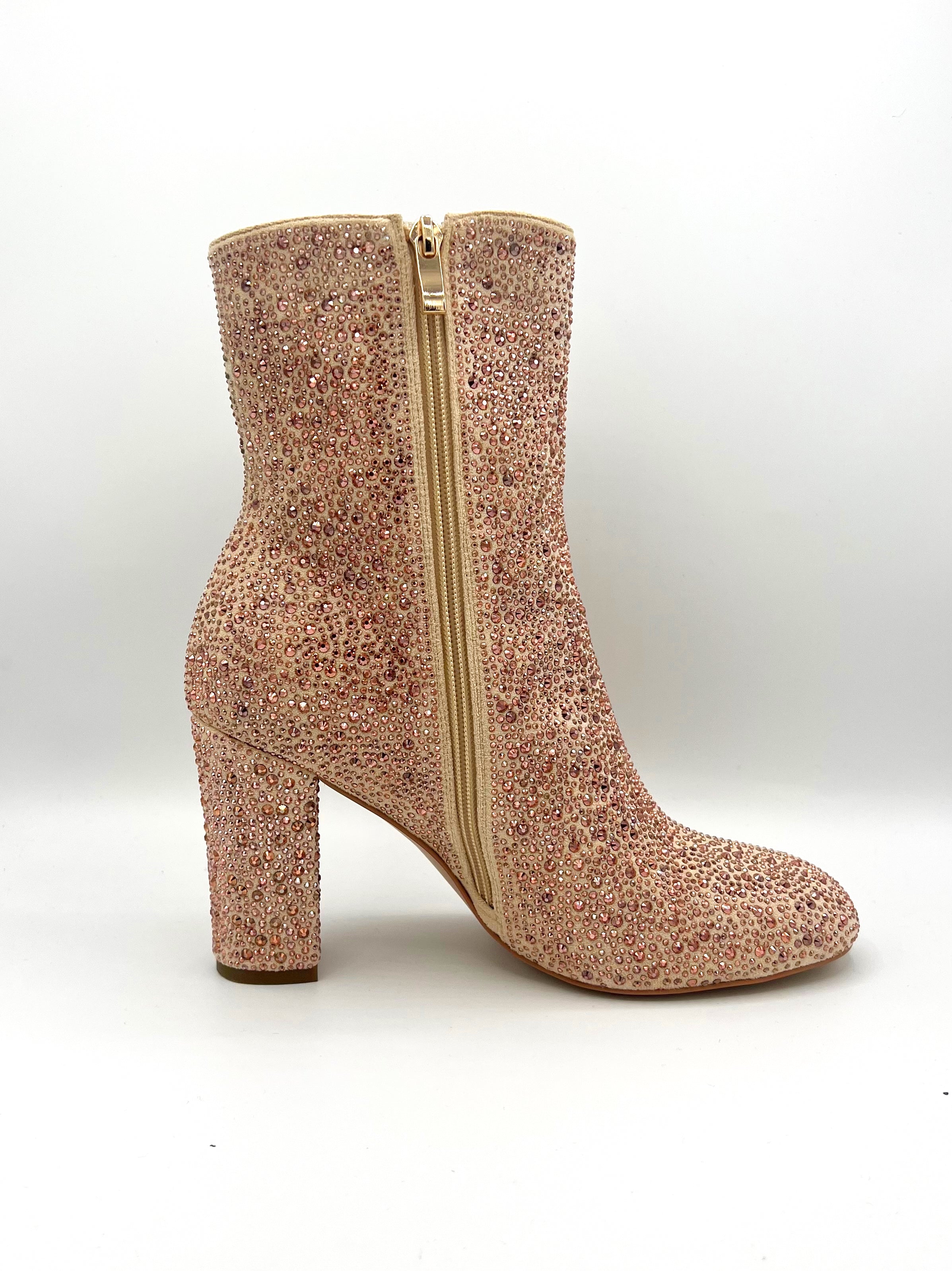 Sparkler Bootie - Rose Gold