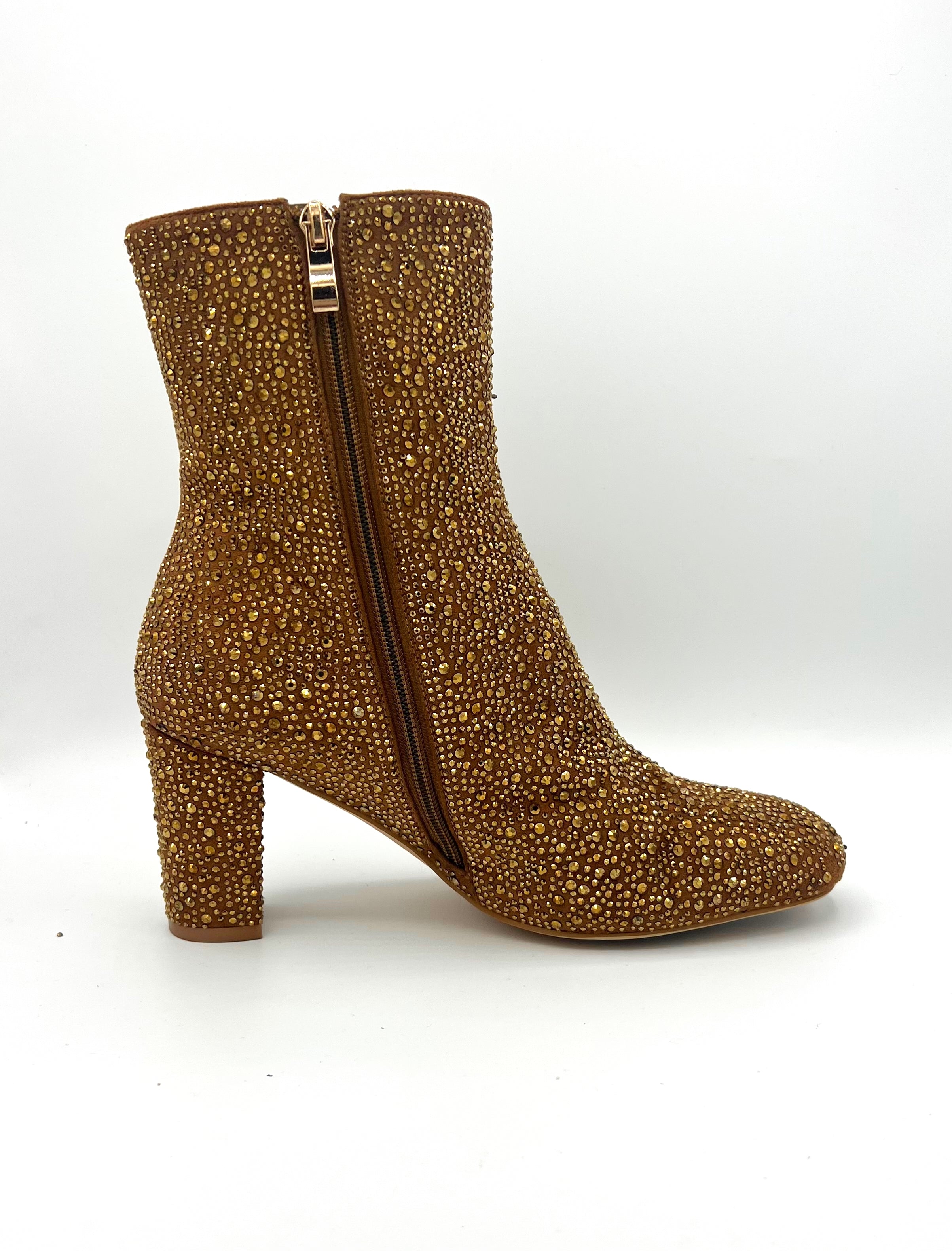 Sparkler Bootie - Gold