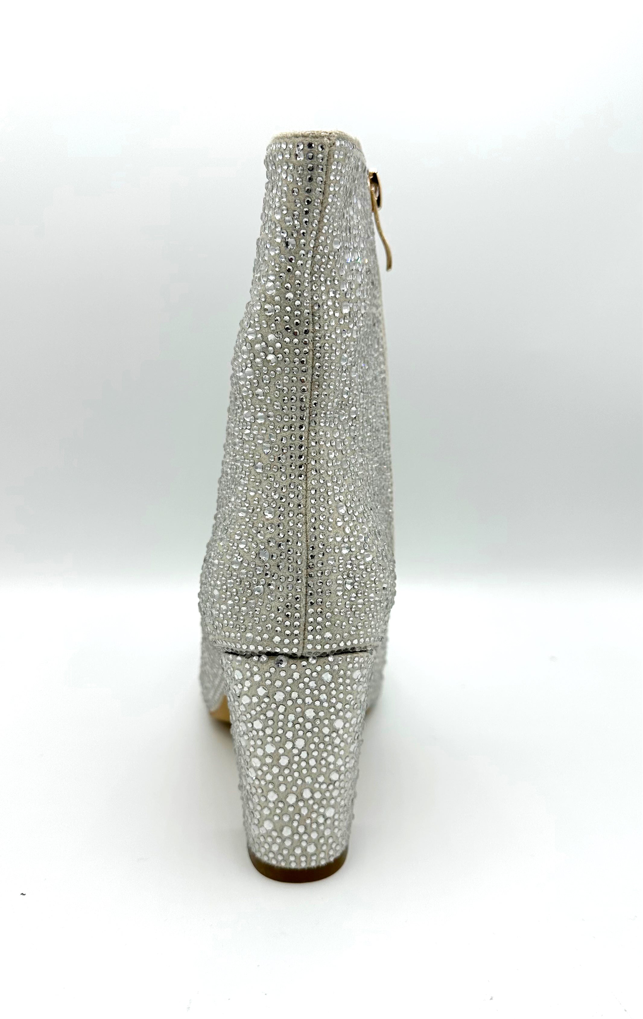 Sparkler Bootie - Crystal